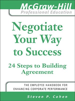 Negotiate Your Way to Success - ebook